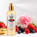 Berry Bliss Perfume Mist in a 4 fl oz spray bottle by Bella Bless Bars