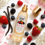 Berry Bliss Perfume Mist in a 4 fl oz spray bottle by Bella Bless Bars